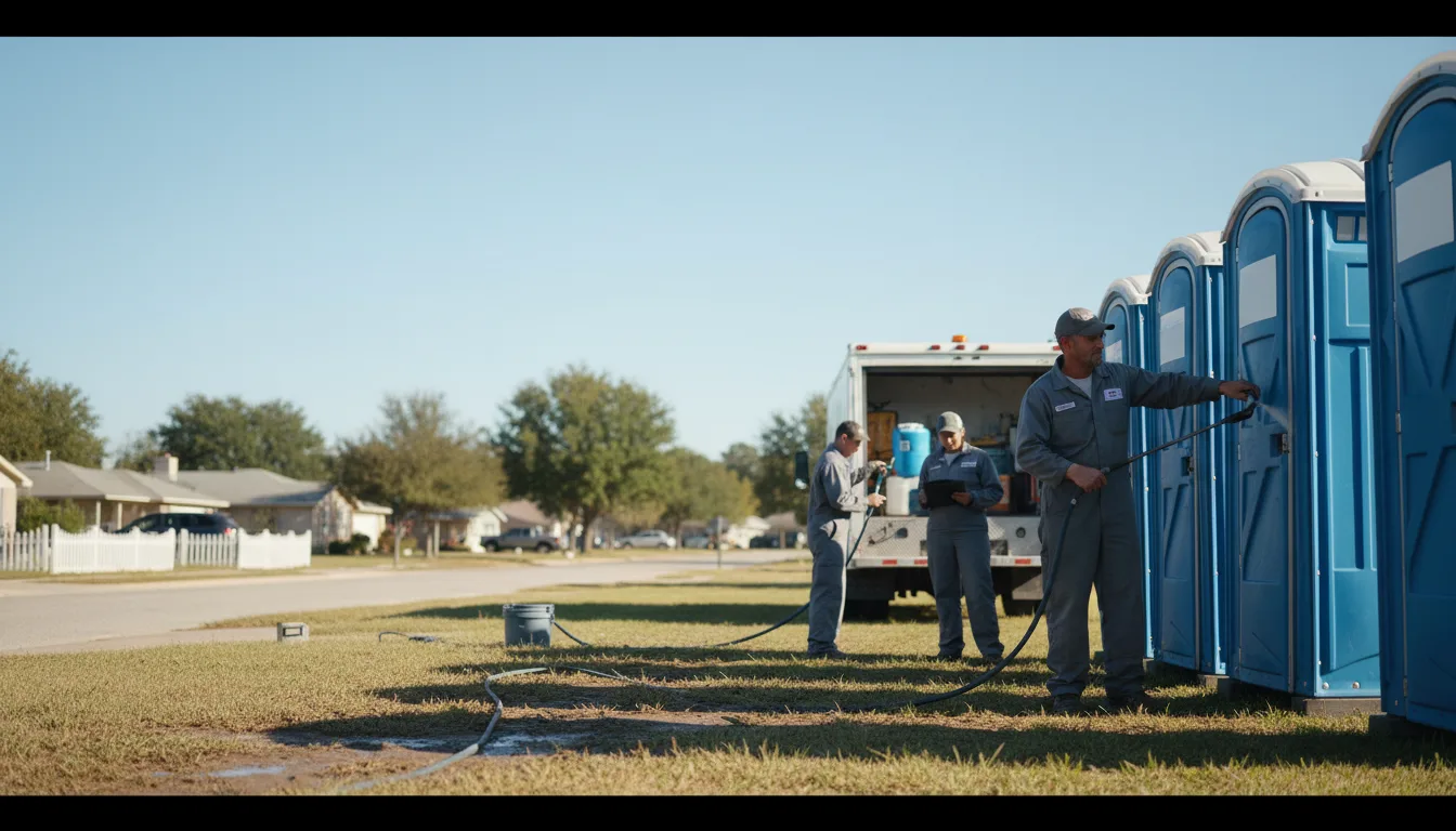 Long-Term Portable Toilet Rental in Liberty Hill, TX near me